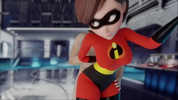 Helen Parr es follada por atras