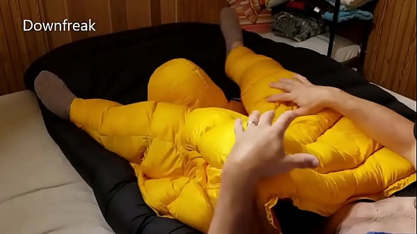 Humping Nautica Overfilled Down Jacket Until I Cum